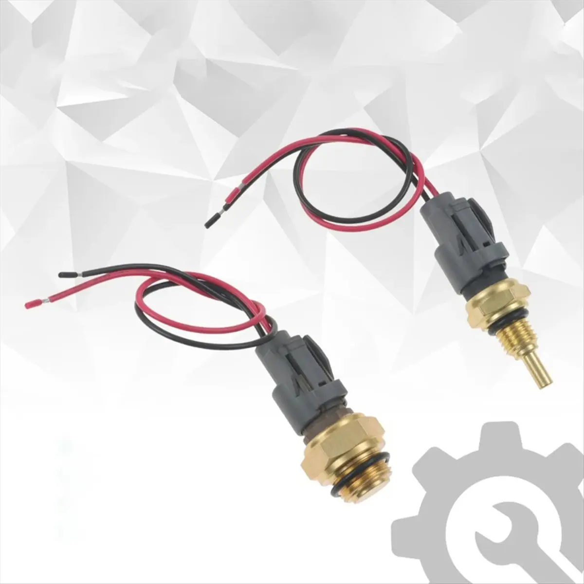 #49D (Plastic+Metal)Cooling Fan Switch Coolant Temperature Sensor Connector for Honda,Automotive Parts & Accessories