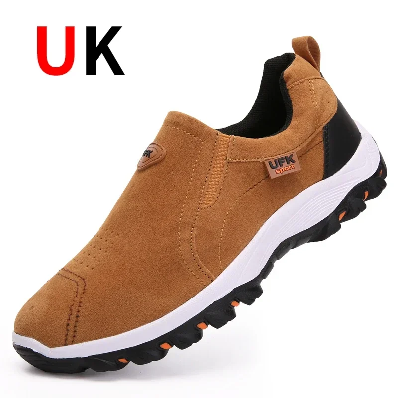 2024 New Casual Men\'s Sports Shoes Outdoor Walking Loafers Comfortable Shoes Fashionable and Lightweight Plus Size 38-50