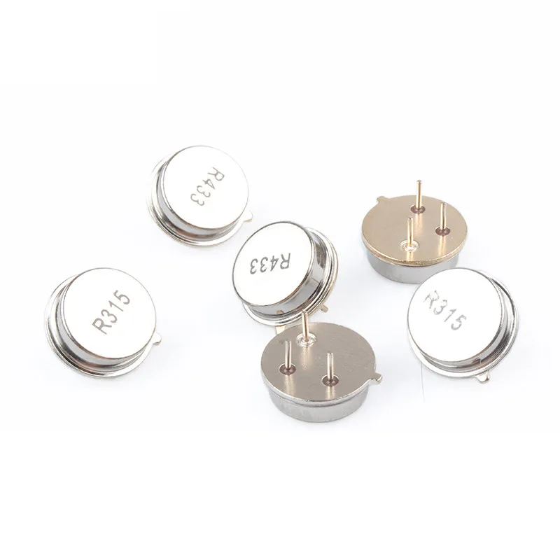 100pcs   Resonator R315A for R433A 315Mhz 433Mhz SAW Crystal