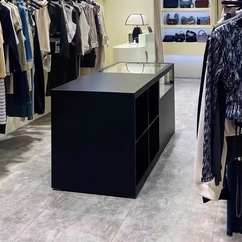 checkout page Accessories display cabinet Women's clothing store Nakajima cabinet display Storage side cabinet Glass counter