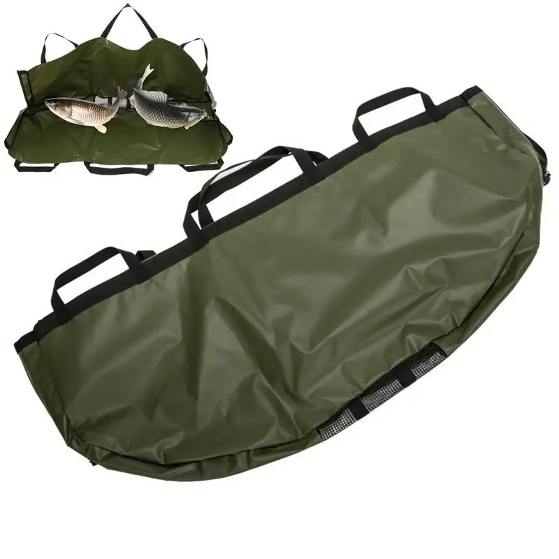 Caught Fish Cooler Bag Portable Fishing Cooler Bag Leakproof Insulated Fish Cooler Bag Sturdy Waterproof Fish Bag Fishing gear