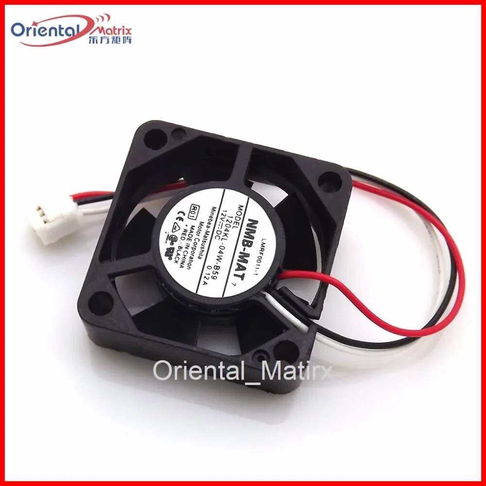 Free Shipping New NMB-MAT 1204KL-04W-B59 12V 0.12A 3010 CPU Cooler Inverter Cooling Fan