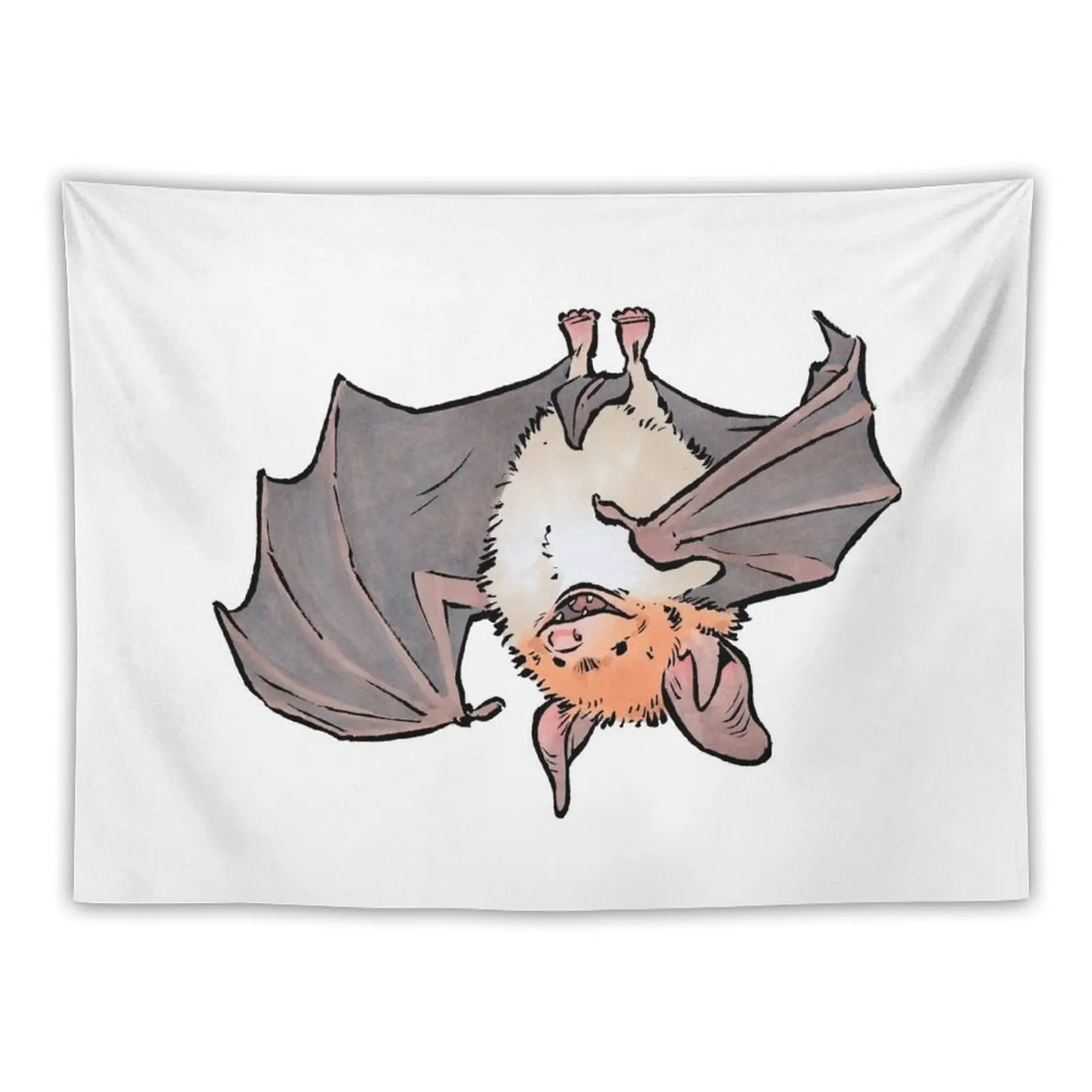 

Greater mouse-eared bat Tapestry Cute Room Things Decor For Bedroom Japanese Room Decor Wall Decoration Items Tapestry