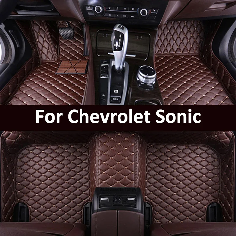 

Custom Car Floor Mats For Chevrolet Sonic Auto Carpets Foot Coche Accessories