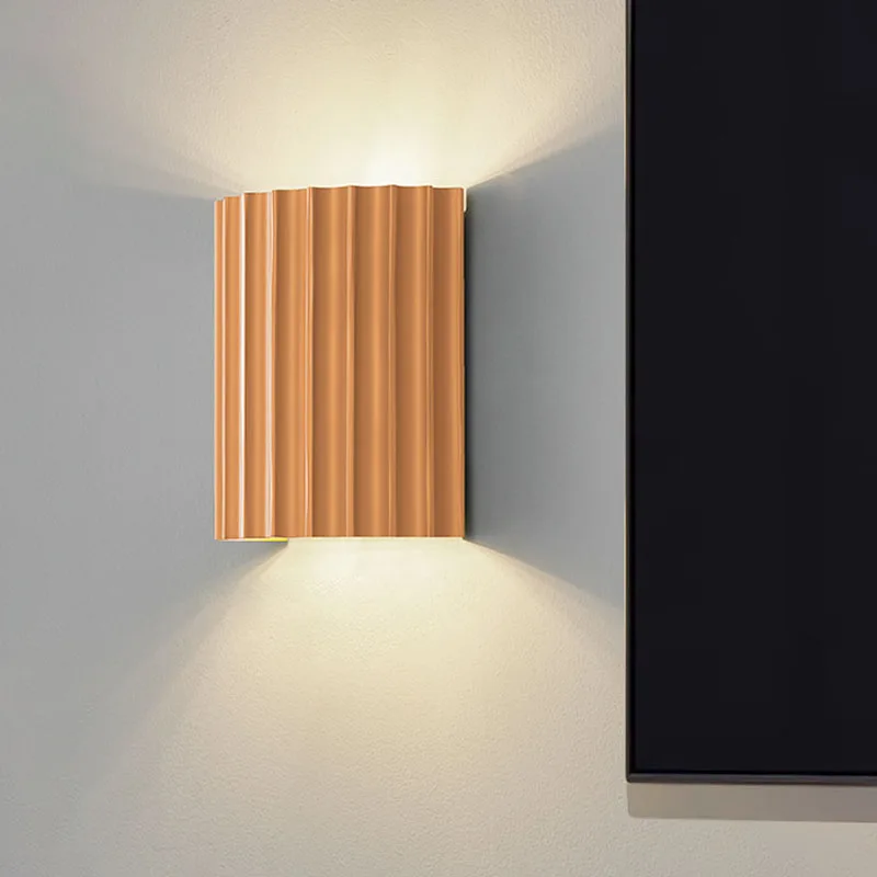 Modern Wall Lamp LED Macaron Resin G9 Sconces For Living Room Bedrooms Bedside Aisle Hallway Simple Indoor Home Decoration Light