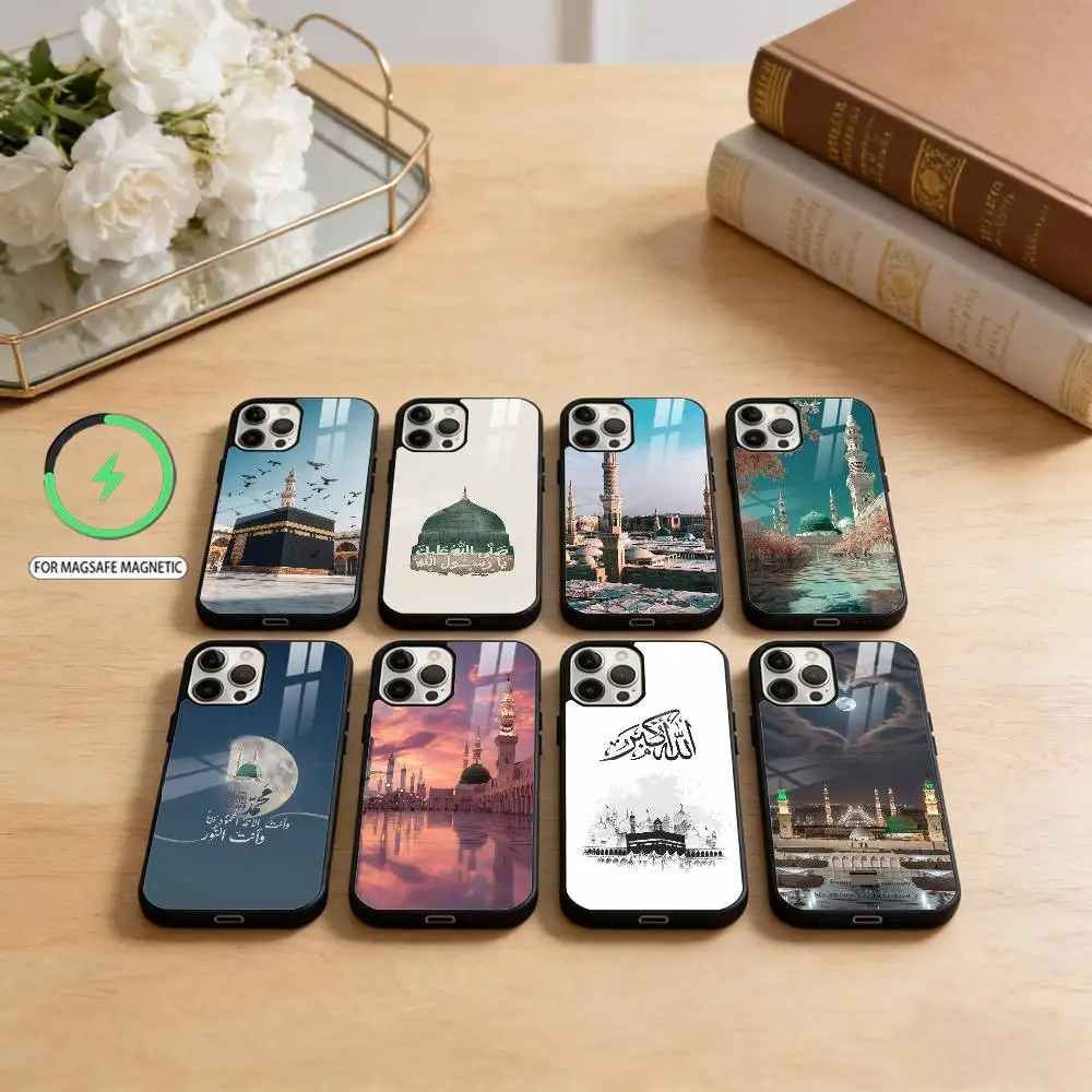 

Чехол для телефона «Масмик и каба» для iPhone 17,16,15,14,13,12,11 Plus, Pro Max, магнитный для беспроводной зарядки Magsafe