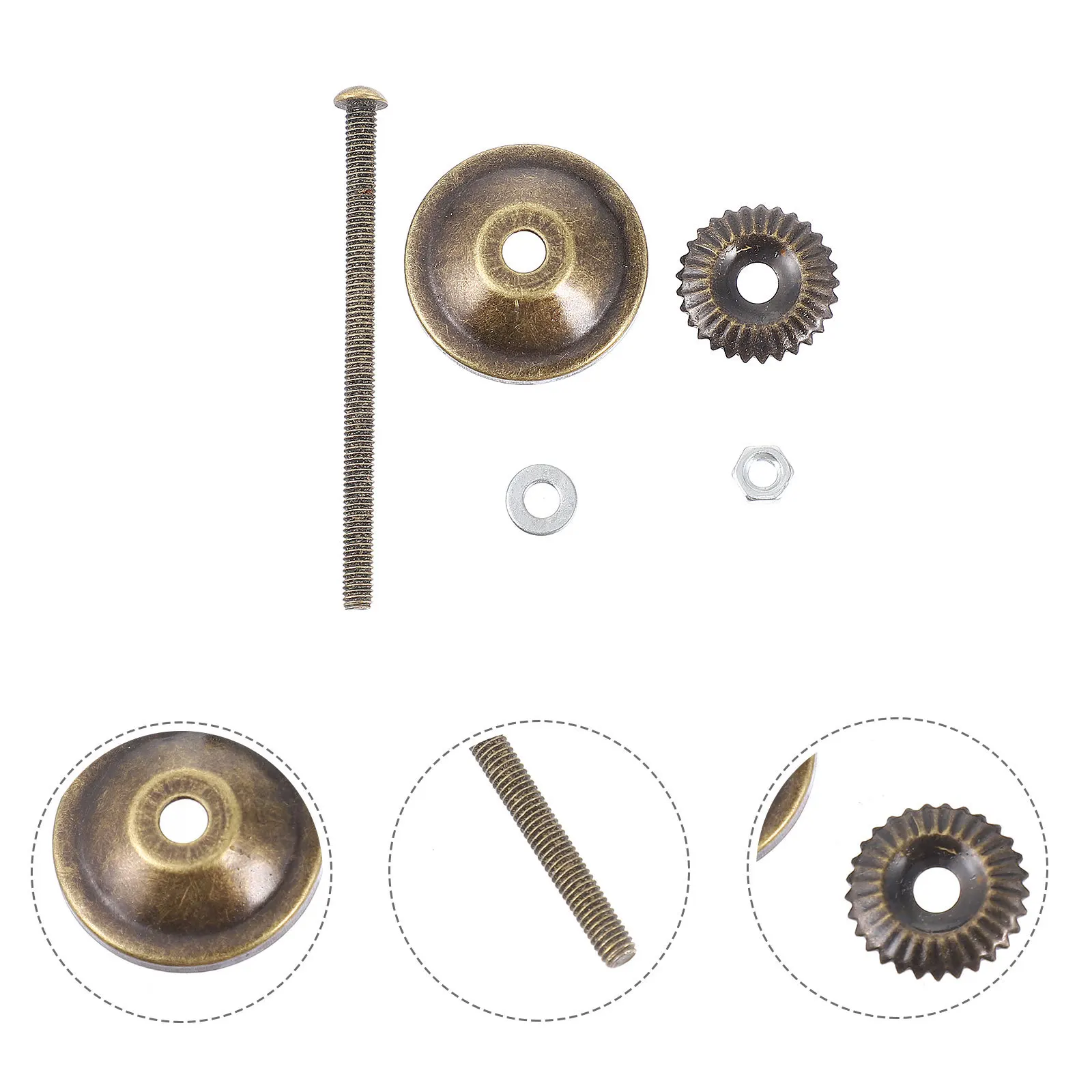 

20 set Ceramic Pull Handles Hardware Kit 20 Sets Cupboard Door Knobs Accessories For Cabinet Wardrobe Drawer Iron Handle Parts