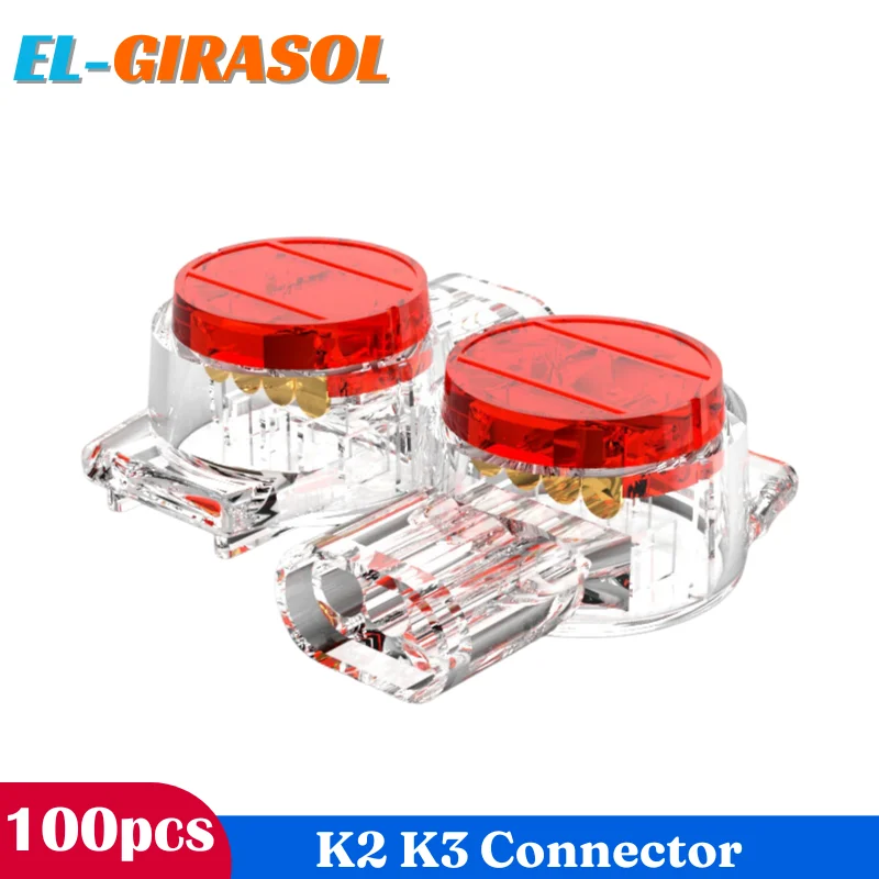 

k2 k3 Connector Rj45 Connector Crimp Connection Terminal Waterproof Wiring Ethernet Cable Telephone Cord Terminals