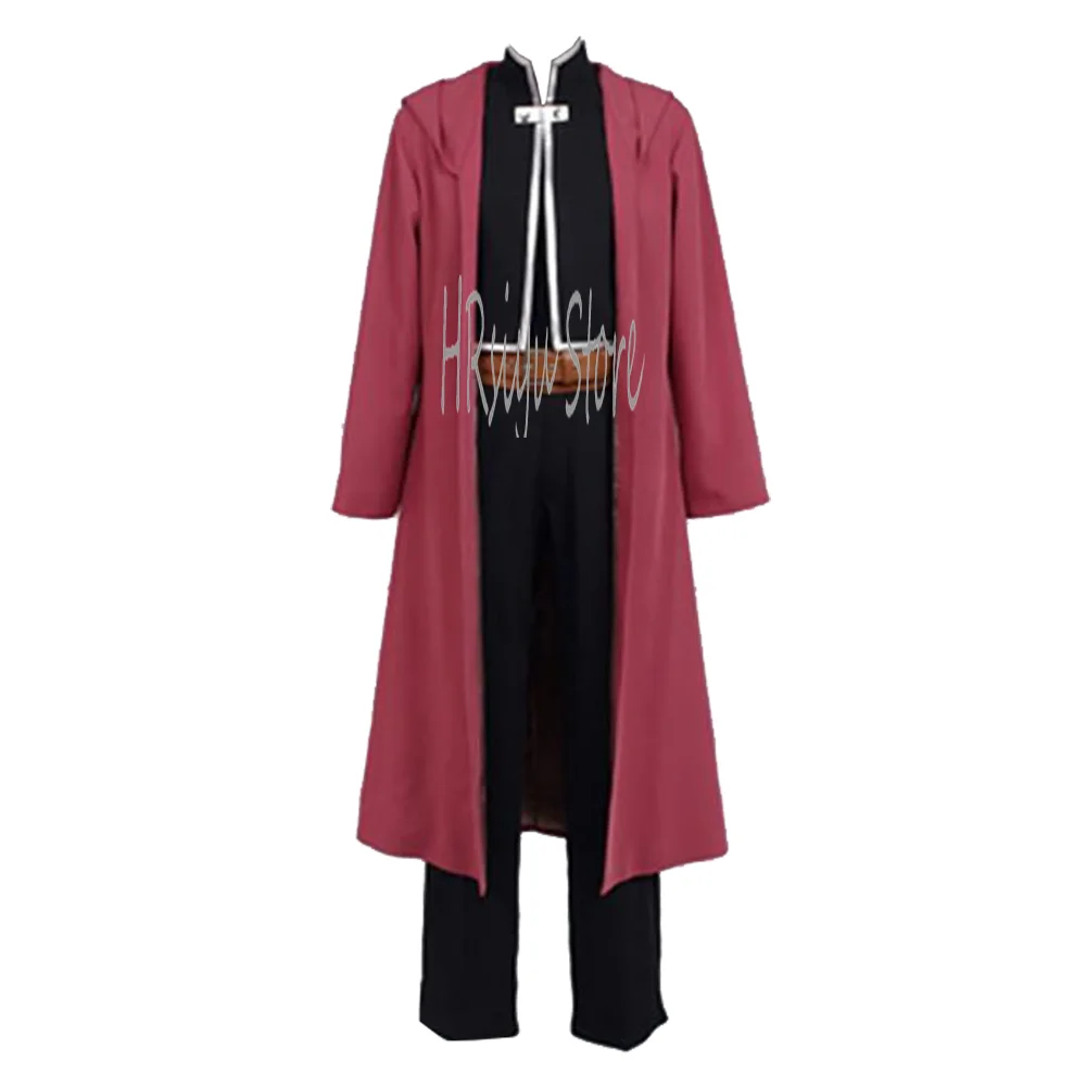 Cosplay Elric Costume Adult /men women Uniform Full Suit Halloween Party cos Customize your size