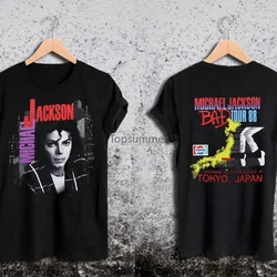 Vintage 1988 Michael Jackson Bad Tour T Shirt Michael Jackson Bad Tour 88 Tee ottimo regalo per gli amici per i fan regalo di anniversario