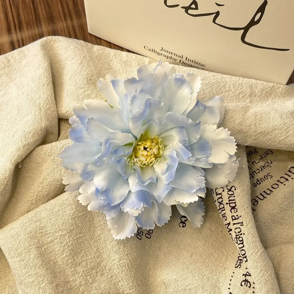 القماش زهرة مشبك شعر عطلة نمط أغطية الرأس الكورية نمط زهرة دبوس الشعر منقار البط كليب أنثى إكسسوارات الشعر