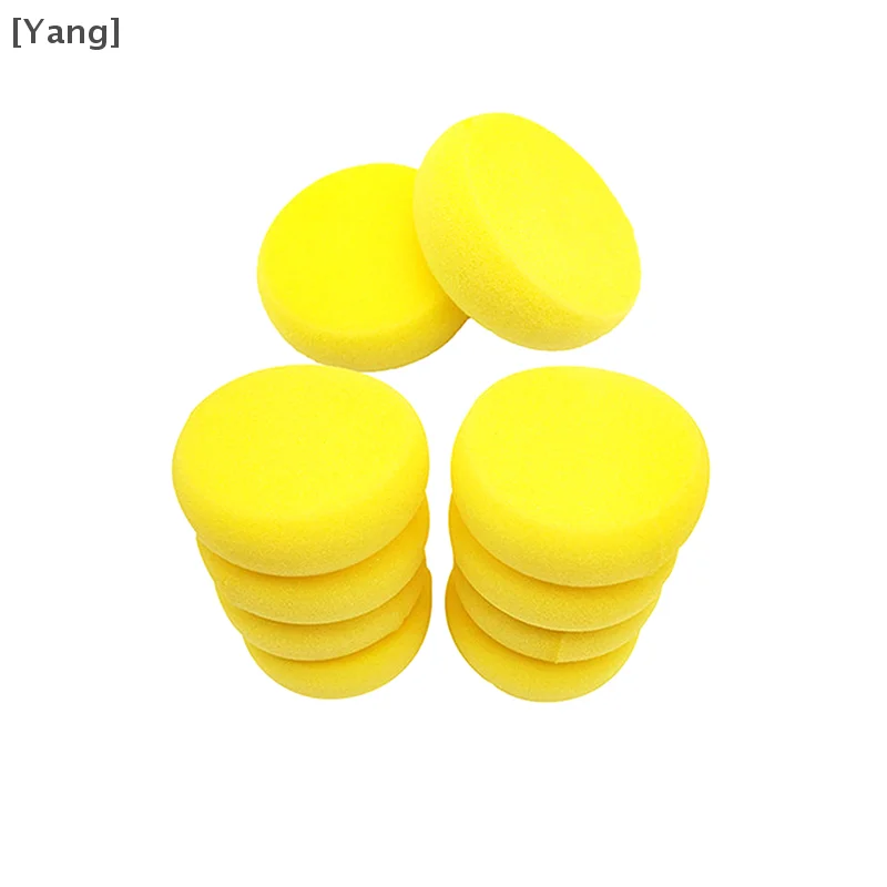 10/20Pcs Round Shape Ceramic Sponge Throwing Water Absorbing Foam Pottery Sculpture Clay Foam Cleaning Clays Painting Tools