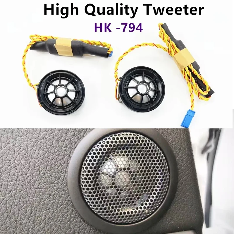 Car Tweeter for BMW F30 F10 F48 F15 G0 G30 E90 E70 3GT X1 X5 1 2 3 4 5 6 7 8 Series HiFi High Pitch Speaker