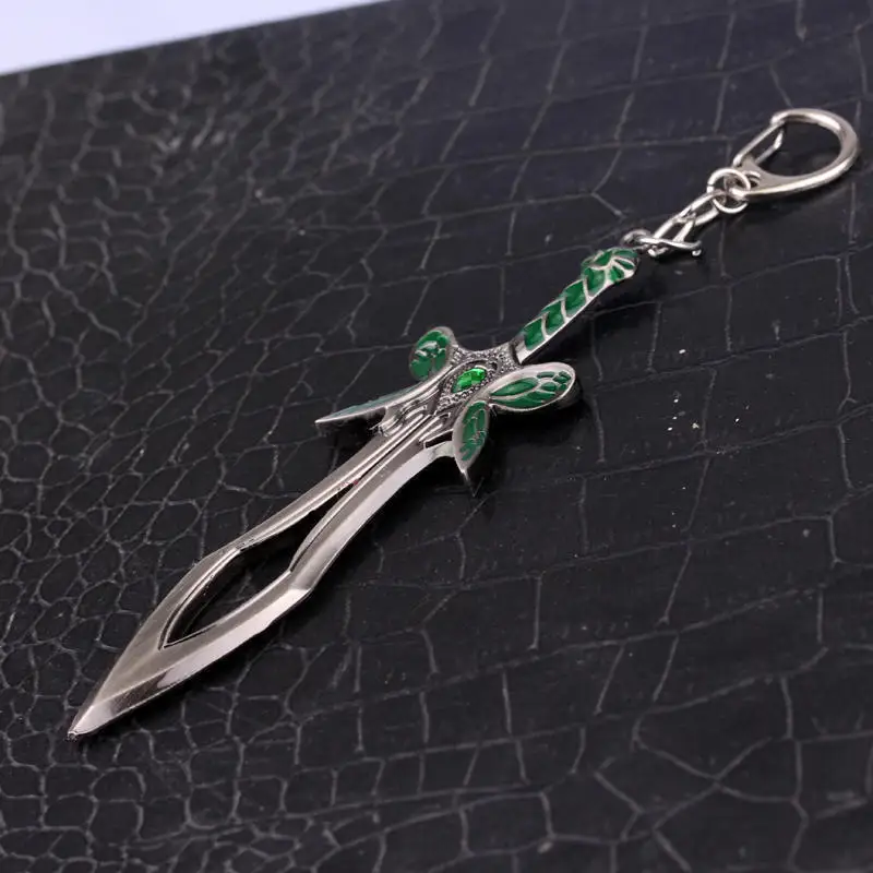Dota 2 Jogo Dos Desenhos Animados Dota 2 Chaveiro, Borboleta Espada Armas, Adereços Talismã, Porta-chaves, Chaveiros, Acessórios Cosplay, Presente