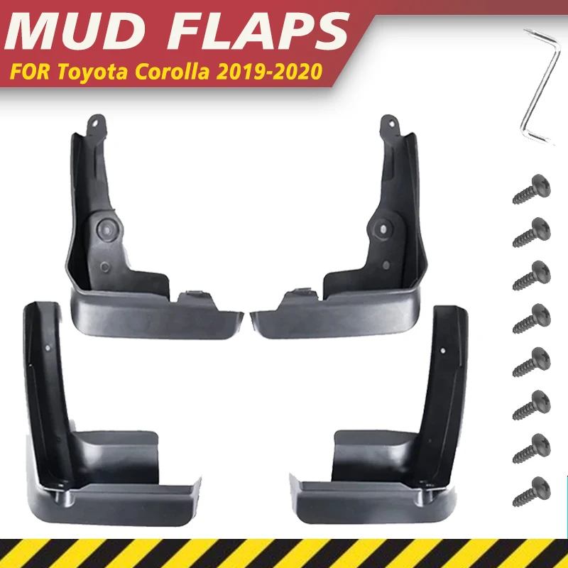 

Mudguard For Toyota Corolla Altis E210 Sedan 2019-2020 EUR Version Splash Mudflap Fender Flares Mud Flap Guards Wheel Accessorie