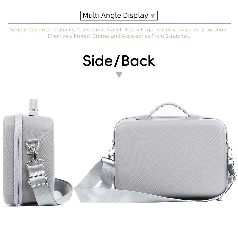 Torba do przechowywania z PU na DJI Lito 1/X1 Fly More Combo, torba na ramię, futerał podróżny, etui na kontroler RC 2/N3, akcesoria — zdjęcie produktu 5