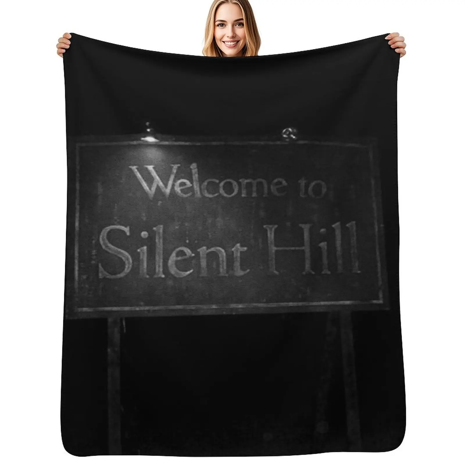 

Welcome to Silent Hill Throw Blanket Warm Comforter for winter Blanket