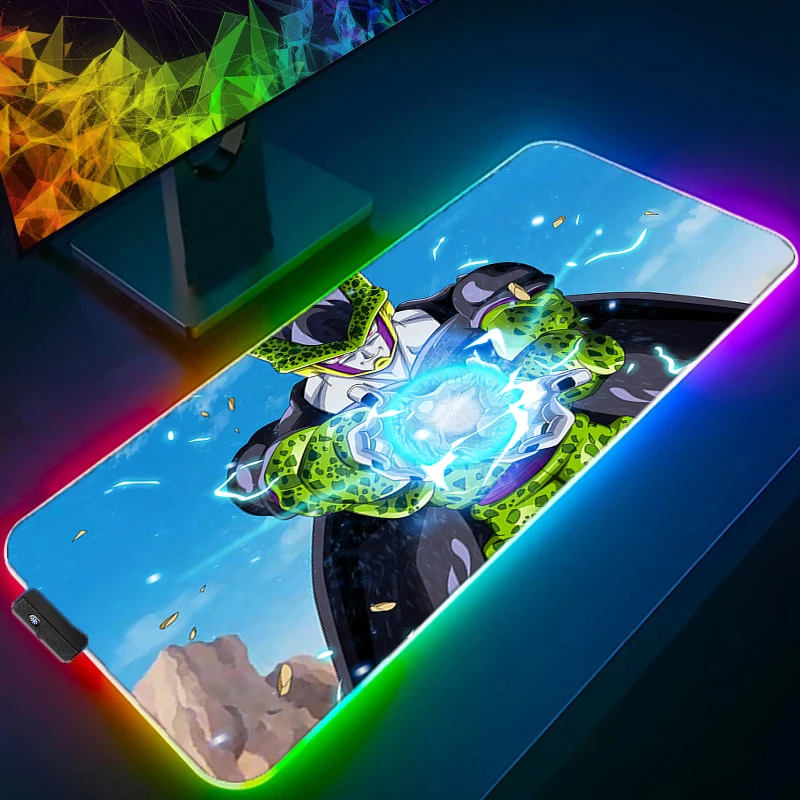 

RGB Mouse Pads Desk Mat Protector Gaming Mousepad Office Table Decor Keyboard Long LED D-dragon B-ballPad Computer Gamer Mats