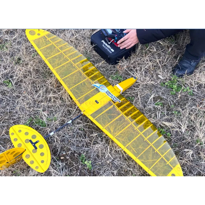 Discus Launch Glider Balsawood DLG Kit FD12 1200mm（47‘’）Wingspan Windrunner Kit Balsa Wood Model Building Kit