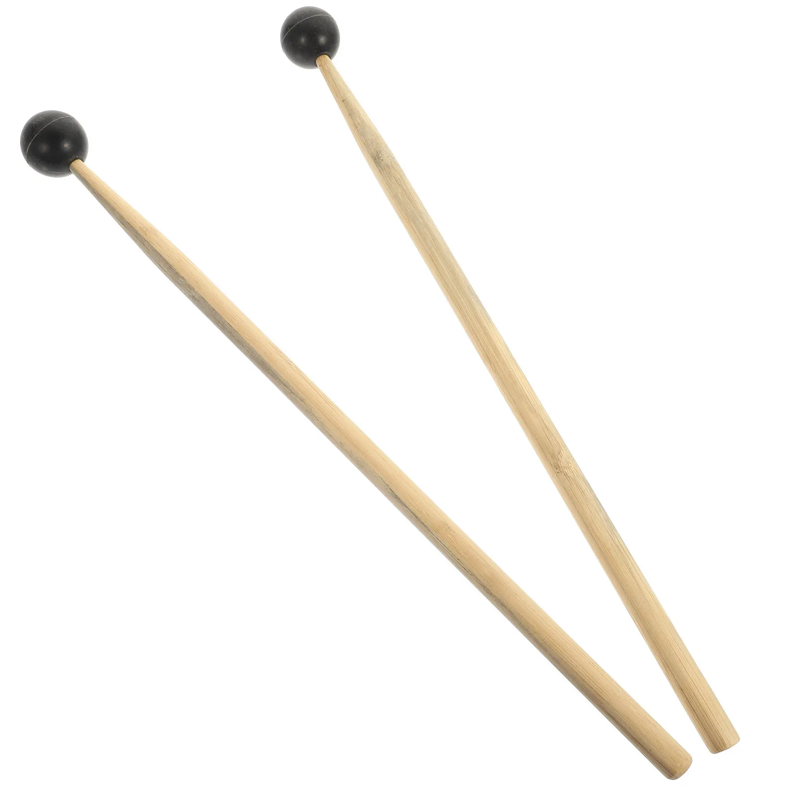 2Pcs Percussion Drum Sticks Solid Tongue Drum Mallets Long-Lasting Noise-Free Playing Reliable Equipment for Beginner and Pro