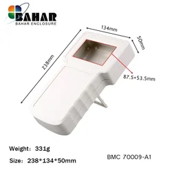 Bahar Hand-Held Enclosure ABS Plastic Housing for Wire Junction Box Instrument Case Model BMC 70009 Handle Enclosure project box