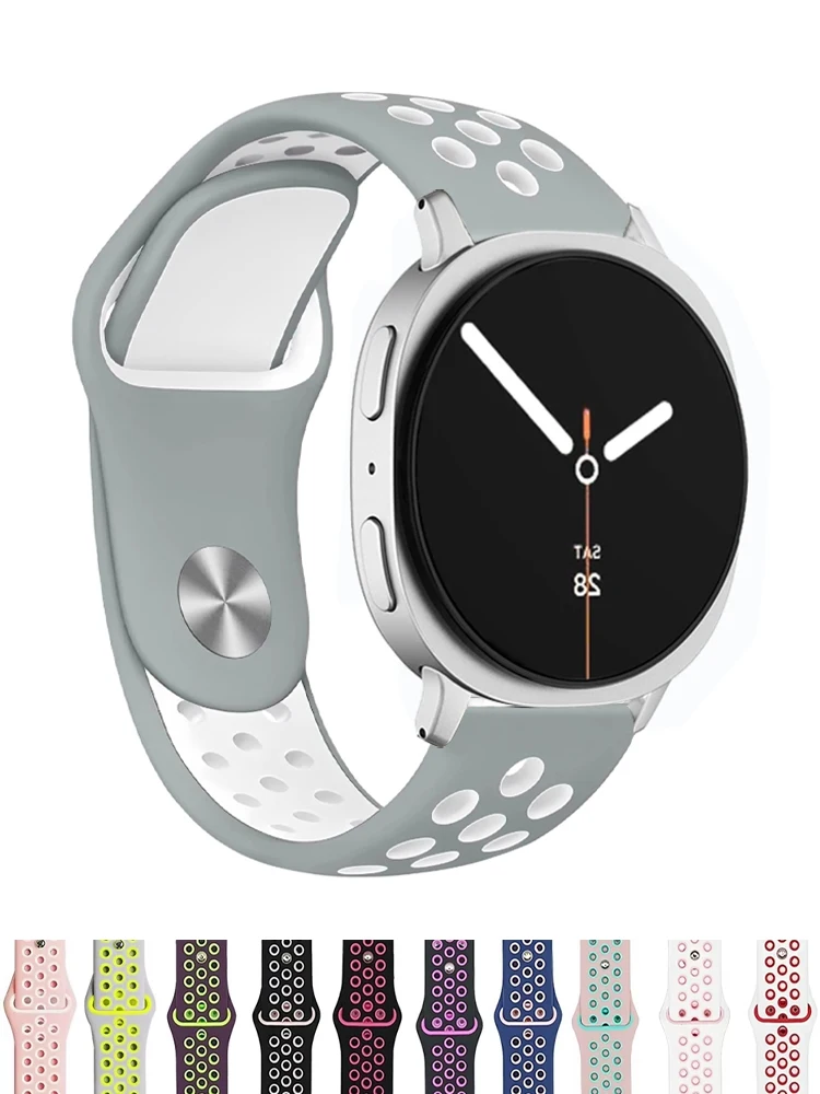 Sportarmband für Samsung Galaxy Watch 8 44 mm 40 mm 8 Classic 46 mm Ersatz atmungsaktives Armband Correa Galaxy Ultra 47 mm Armband