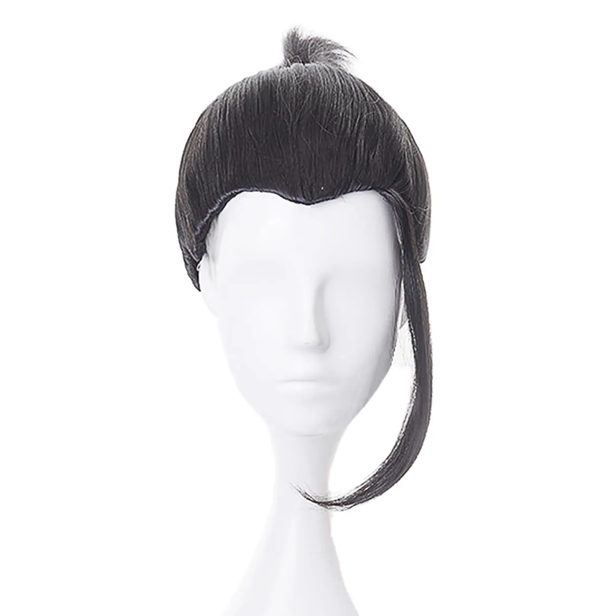 Geto Suguru Cosplay Pruik Jujutsu Kaisen Geto Kostuum Zwarte Haren Pruiken Voor Mannen Volwassen Cos Anime Game Jjjk Party Halloween Kerst (