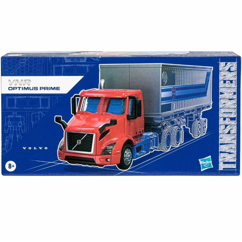 In stock Original Transformers G Series Linked Volvo VNR Optimus Prime Anime Character Action Figure Model Toy Gift Collection