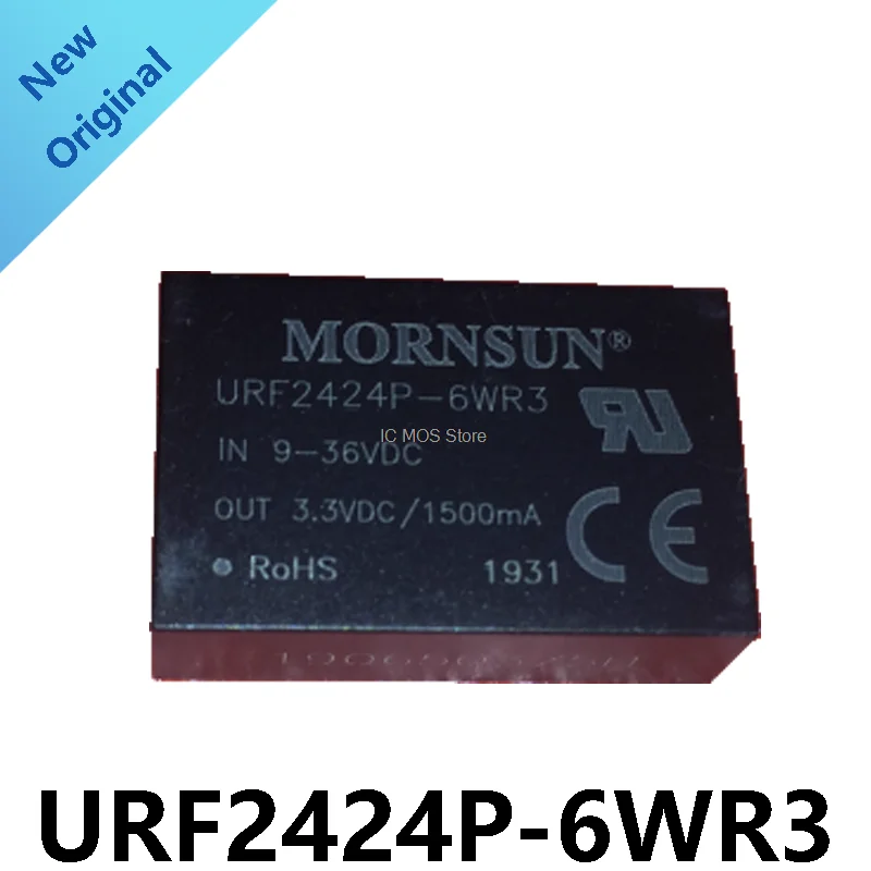 URF2424P-6WR3 DC-DC Power module 9-36V to 24V isolated voltage regulator output 0.25A