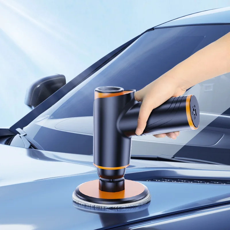 Car Polisher Machine Wireless Electric Polishing Wax Tool Rechargeable Adjustable Speed Cordless Auto Polish Waxing Machine