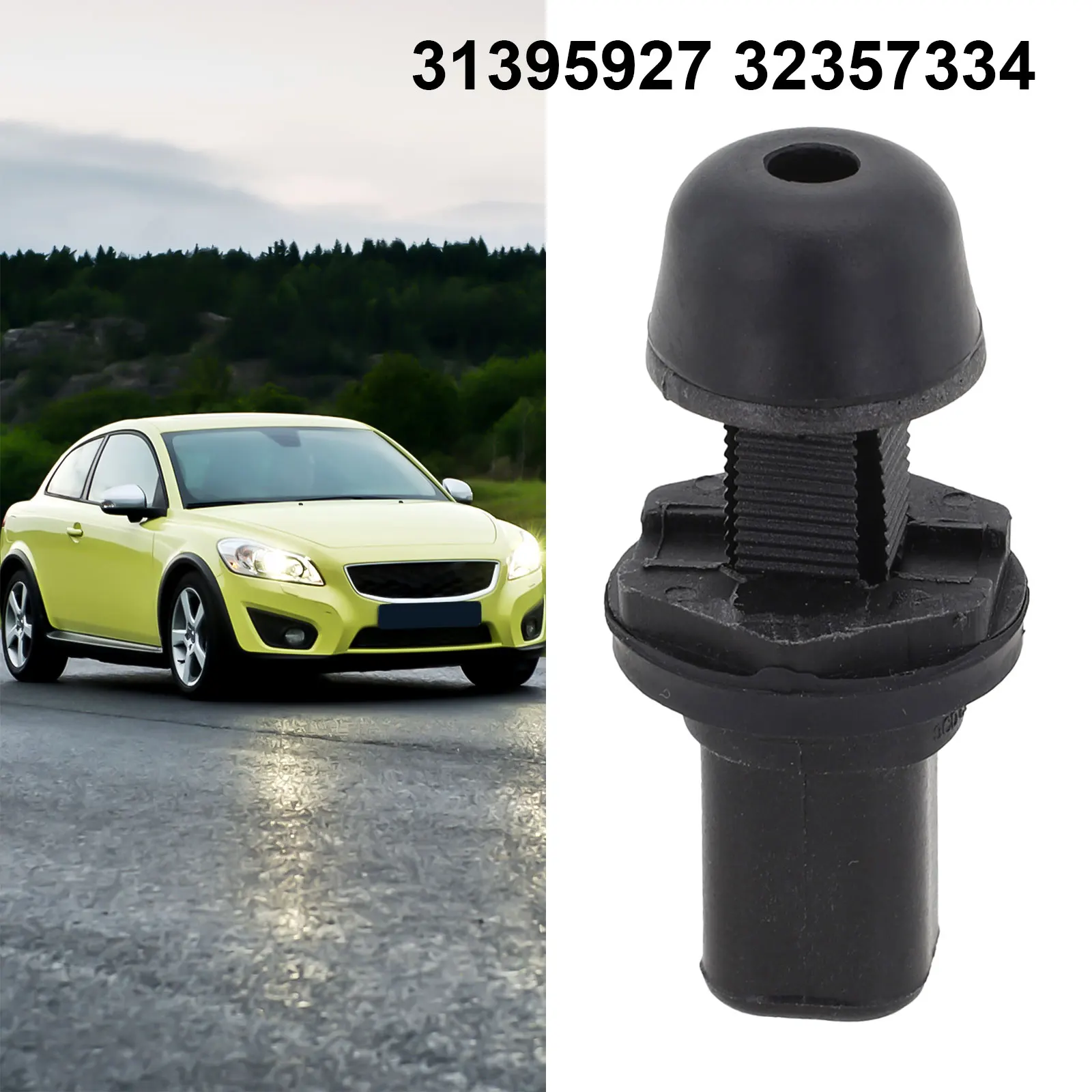 Amortiguador de goma para puerta trasera de coche, bloque de goma para puerta trasera, accesorios para Volvo C30 XC60 XC90 XC60 31395927