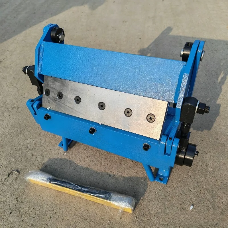 Manual Bending Machine Edge Folder For Thin Plate Diamond Mesh Galvanized Sheet Processing Metal Working Workshop Fabrication