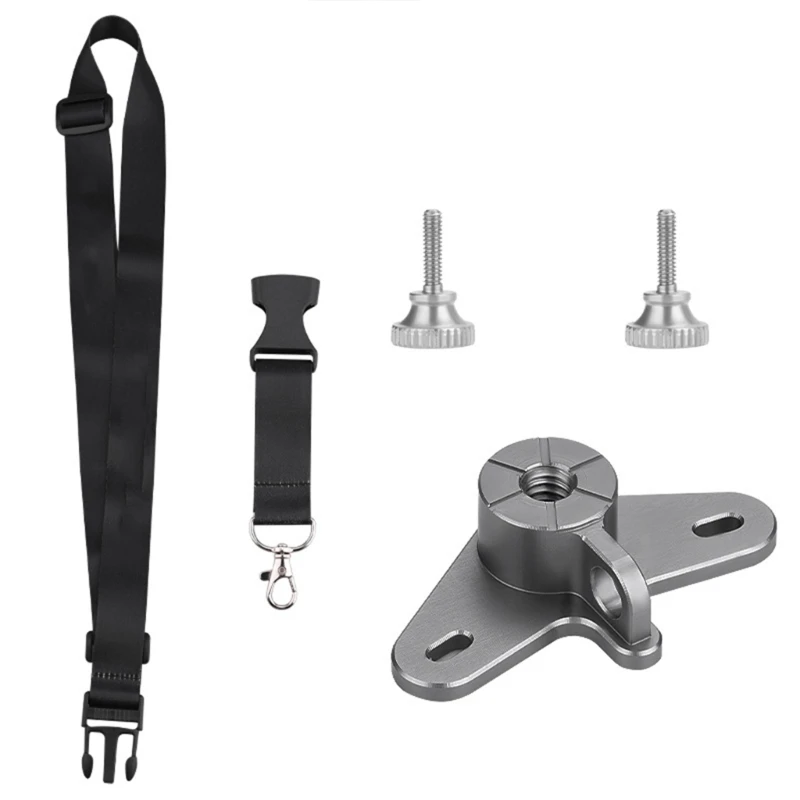 

UAV Controller Holder Strap Lanyard Belt with Aluminum Base Connection Set Adjustable Length for Air 3 Drop shipping