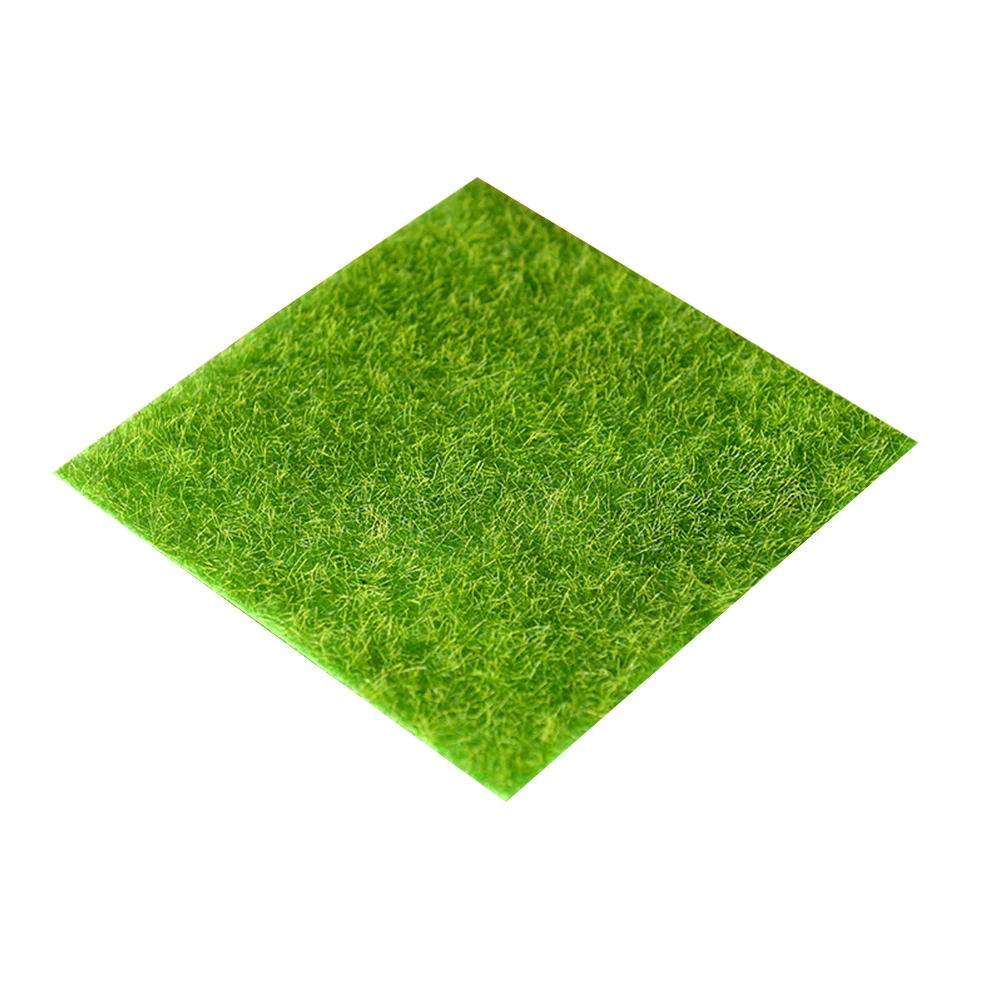 

Green PVC Life-Like Fairy Artificial Grass for Micro Landscape Miniature Ornament Garden Decoration DIY Craft