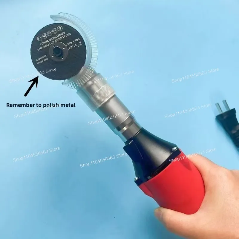 Home Renovation & DIY Electric Tool Set – Angle Grinder/Polisher/Caulking Cleaner for Seam & Hardware Finishing