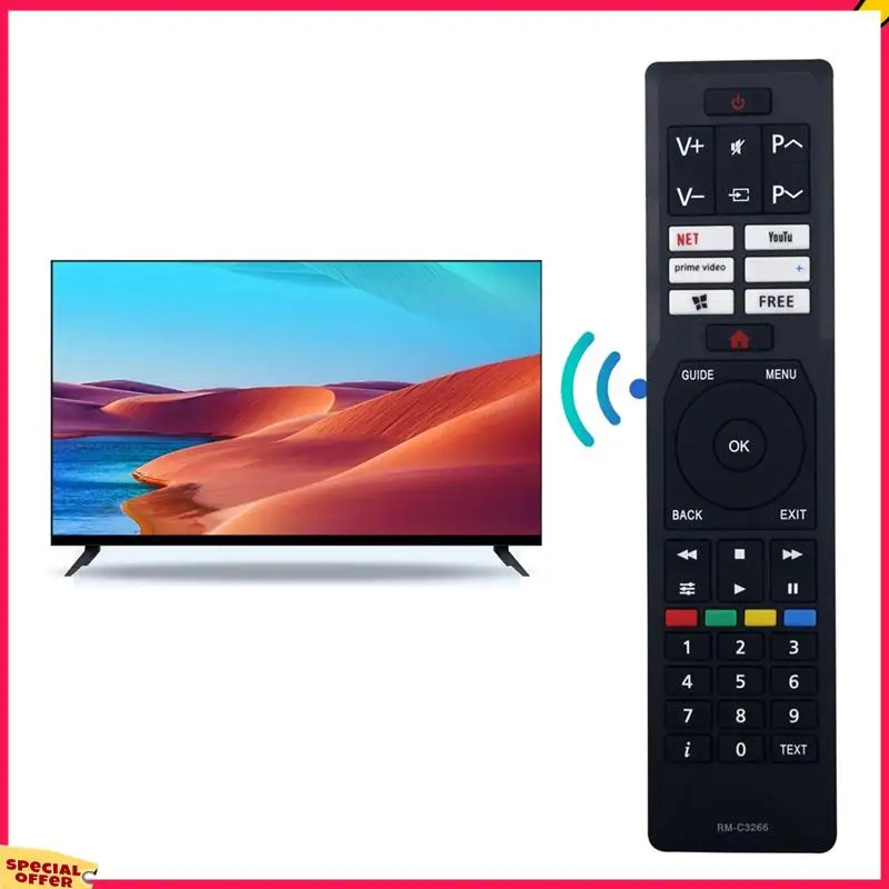 A39M reemplaza el control remoto RM-C3266 para el control remoto de TV LCD JVC RM-C3266