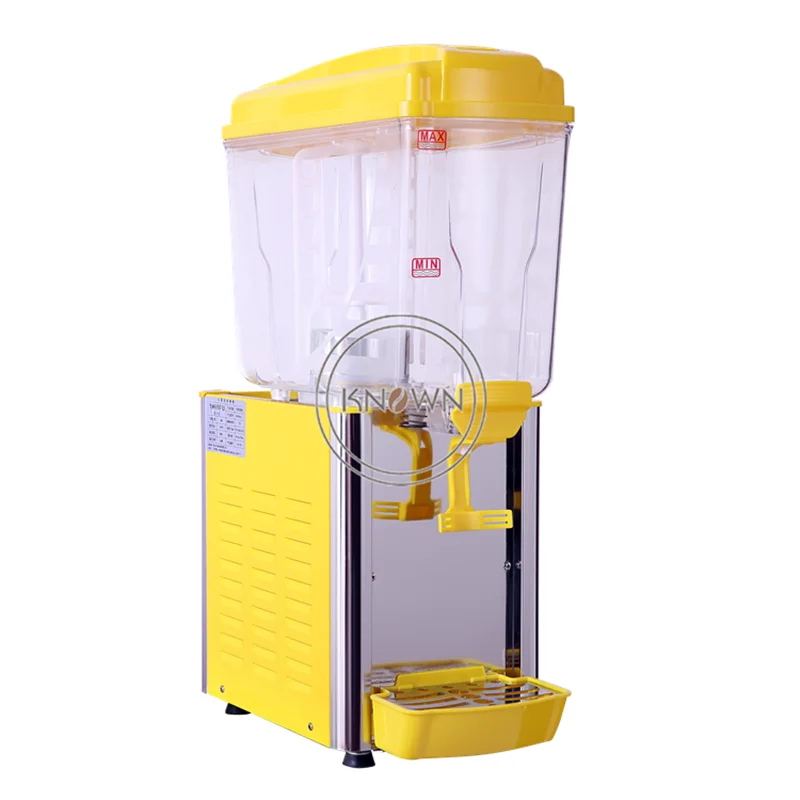 

Single Tank Cold and Hot Drink Dispensers Beverage Cooler Chiller Commercial Orange Juicer Blender Fruit Juice Machine