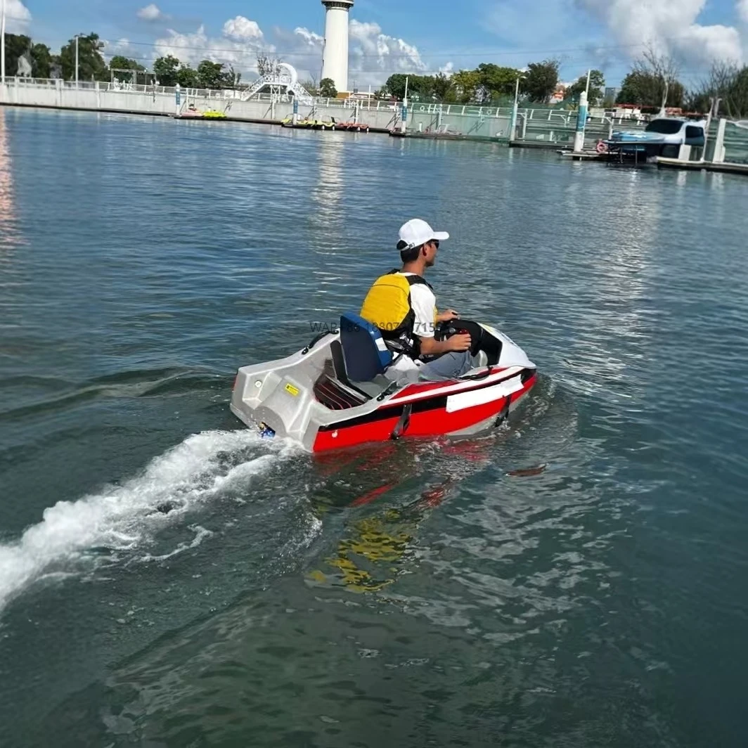 Bote Eléctrico a Chorro de Agua, Moto Acuática de Moda, Go-Kart, Nuevo Bote Inflable Eléctrico para Surfear en Olas, Instalaciones de Entretenimiento Acuático