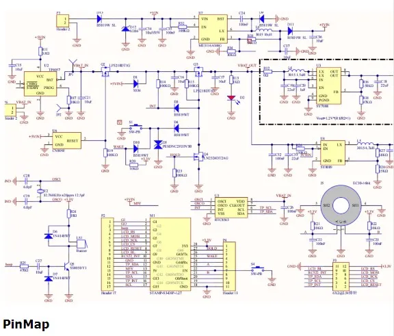 Controlador programable M5Stack M5Dial a través de tipo perilla, pantalla táctil Circular de 1,28 \