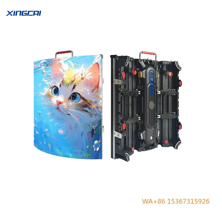 

P2.6 Flexible LED Cabinet Adjustable Curving Wave Freeform Indoor Rental Screen for Stage