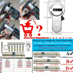 Porta antiroubo padrão europeu do cilindro, fechadura cilindros para fechaduras, porta de entrada, 11 Pin, alta qualidade 10 principais vendas cilindro de - №6