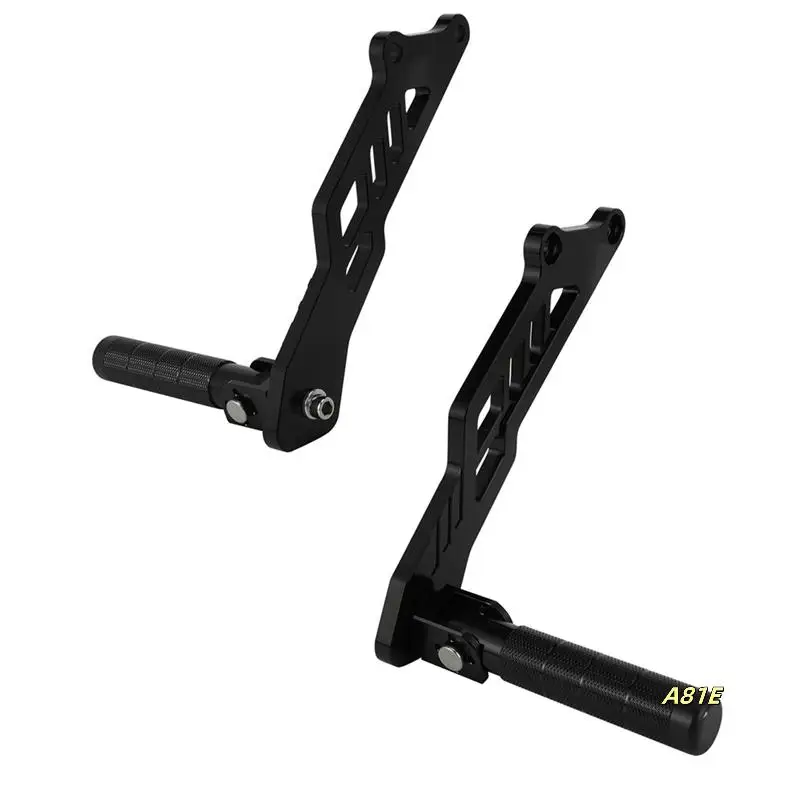 

Rear Foot Pegs Pedal Bracket For Talaria MX3 MX4 MX5 Electric Dirt Bike Anti-Skid Foldable Foot Rests Pedal