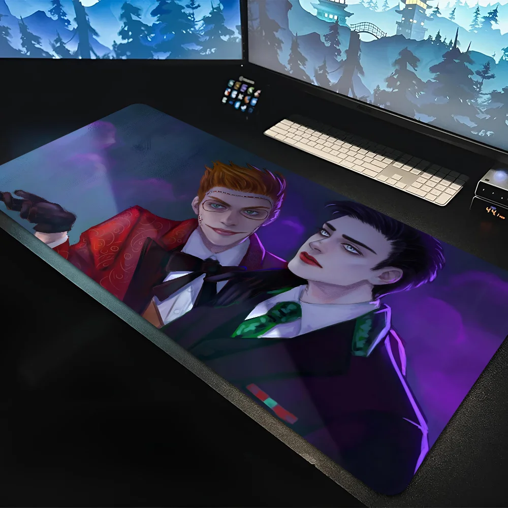 

1pc hot crime TV Jerome Valeska Non-slip Mouse Pad Suitable For Office Computers Laptops E-sports Game Desk Mats XXL Keyboard