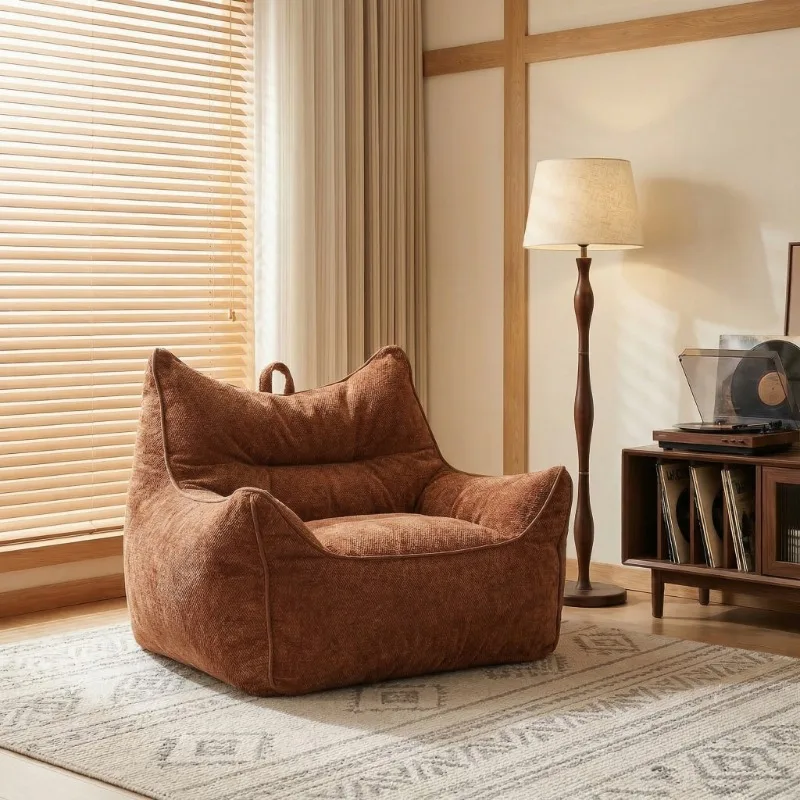 #2026 New Model Casual Recliner Small Single Tatami Sofa Fabric Fold-out Sofa