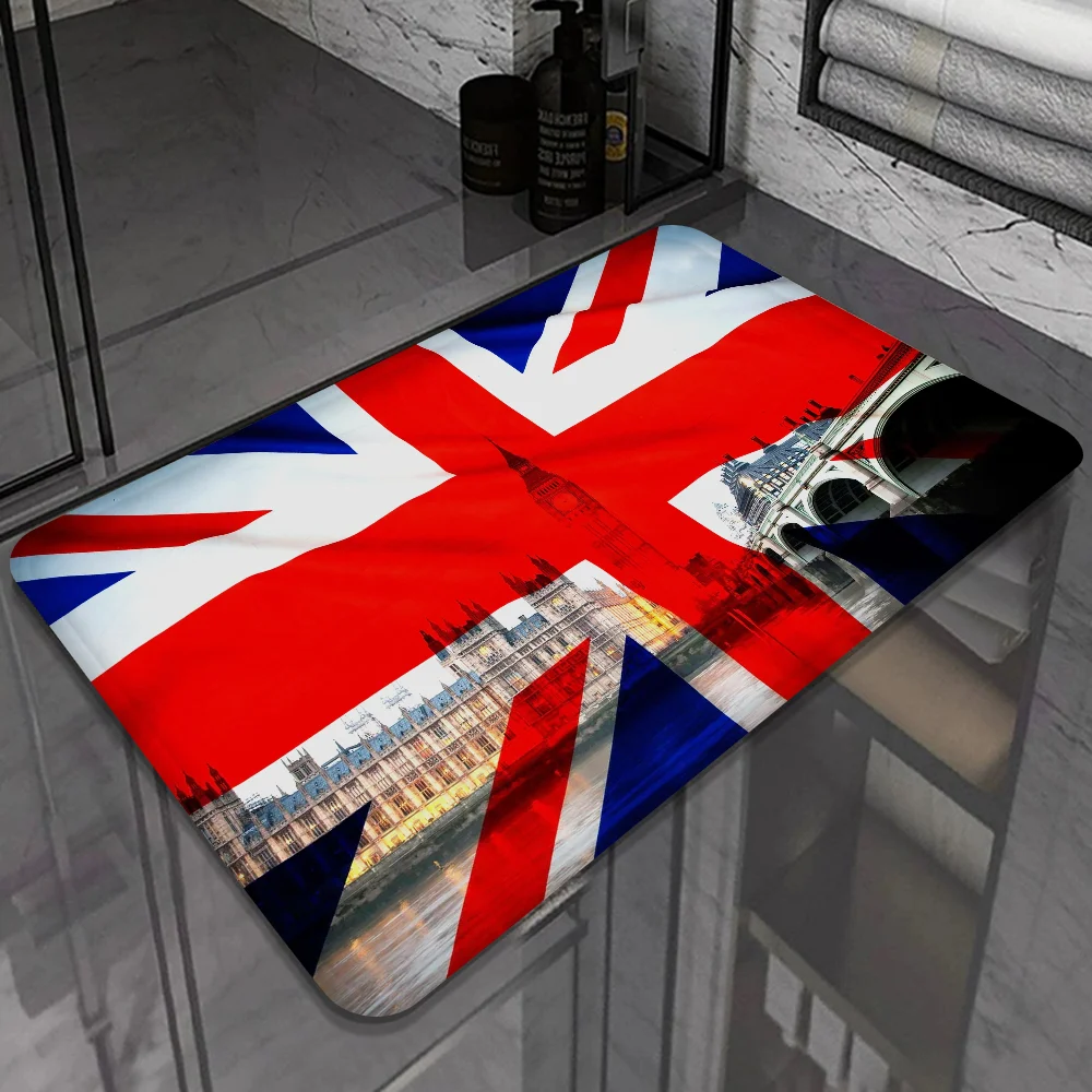 U-UK E-England Flag tappetino Retro scelta multipla soggiorno tappeto da cucina antiscivolo Modern Home Decor