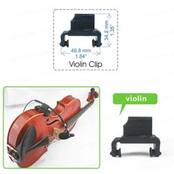 Instrument Condenser Microphone Universal Stand Clamp For Violin Compatible For DPA4099 Microphone Suitable For E908 ATM350 Mic