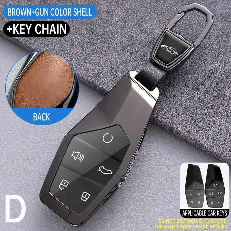 Car Key Case Bag For MG ONE 2022 2023 2024 Keyless Entry Smart Remote Key Protection Shell