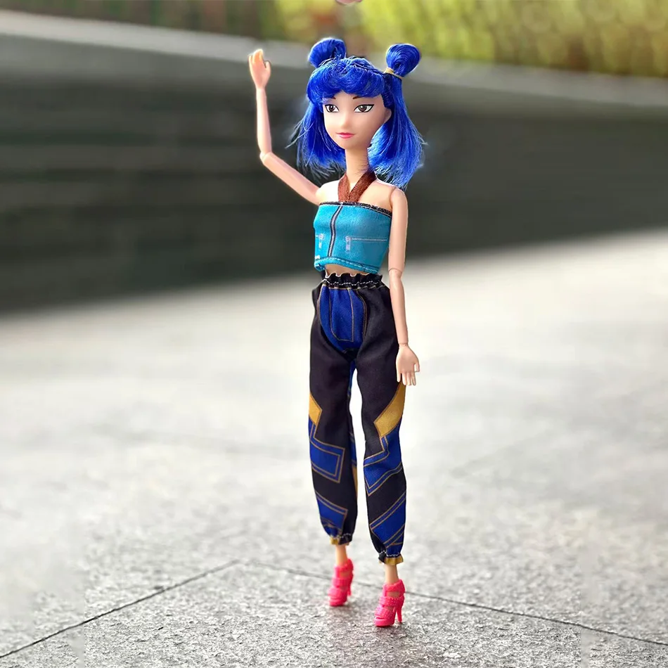 Kpop デーモンハンターズ ビニールフィギュア 新スレイヤー ミニチュア人形 ゾーイ デスクトップオーナメント デコレーション ギフト