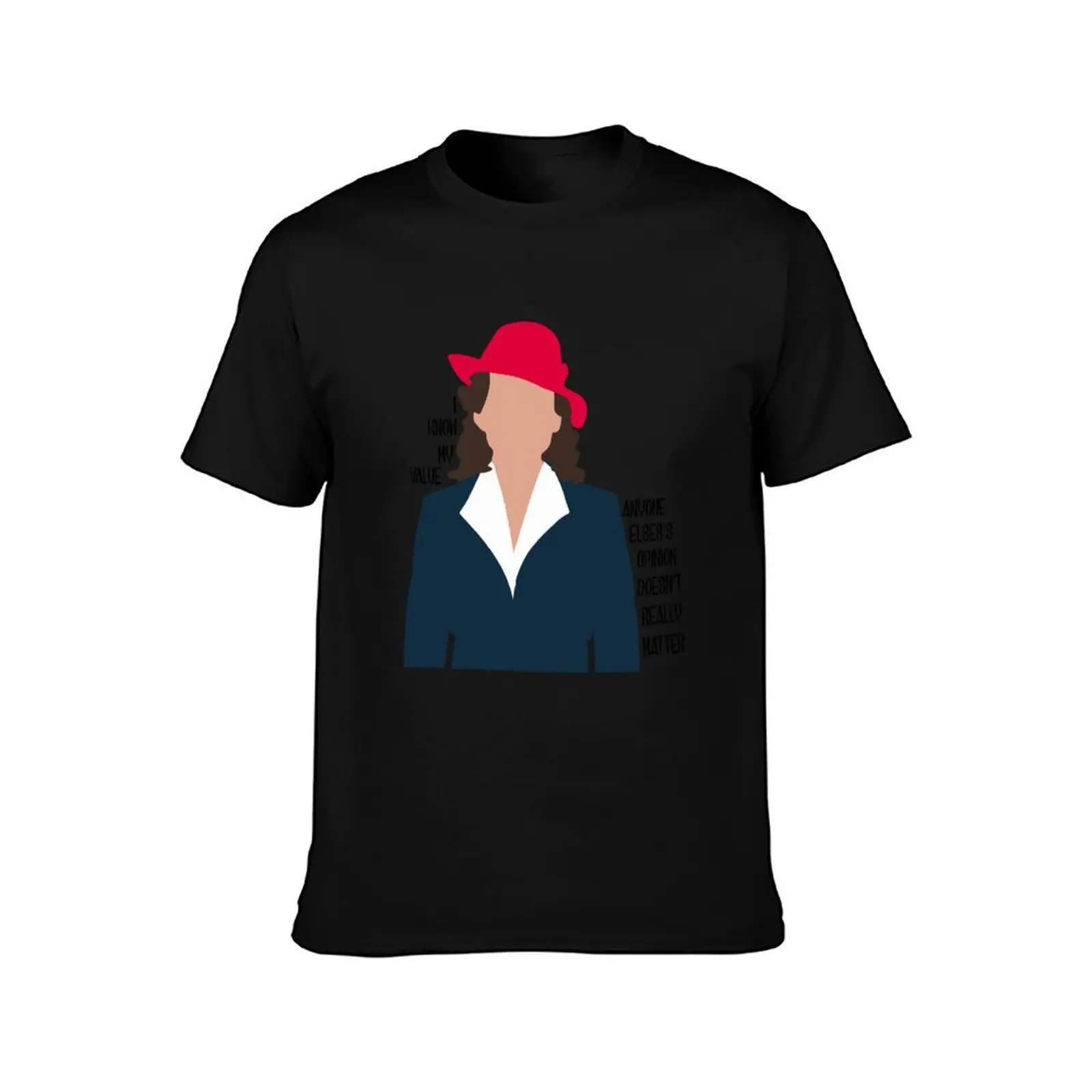 Agent Carter T-Shirt Soft Durable Cotton T-Shirt
