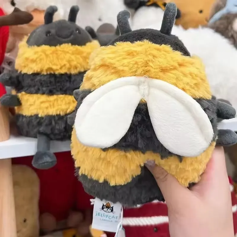 

JELLYCAT Albee Bee Весенняя плюшевая игрушка для детей Супер-компаньон Кукла Мягкая успокаивающая плюшевая игрушка Украшение спальни Девушка Фестивальный подарок